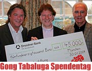 45.000 Euro an die Tabaluga Stiftung: Gong 96.3 Hörer machten es möglich (Foto: Martin Schmitz)